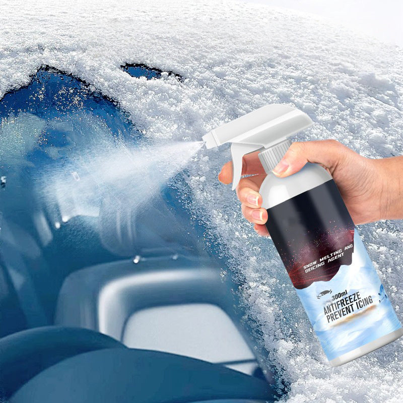 Spray dégivrant puissant : fait fondre la glace en 60 secondes (-45 °C)
