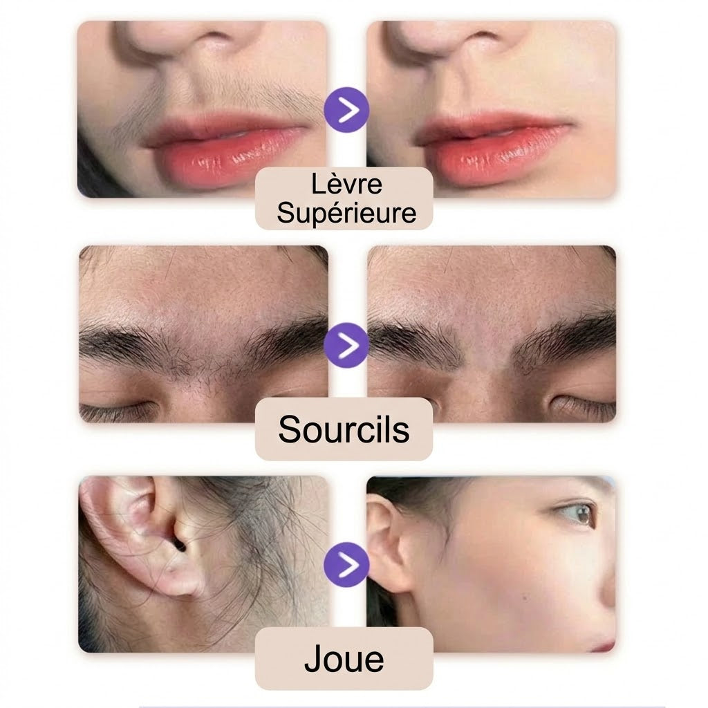 Crème Douce Et Indolore Pour L’élimination Des Poils Du Visage