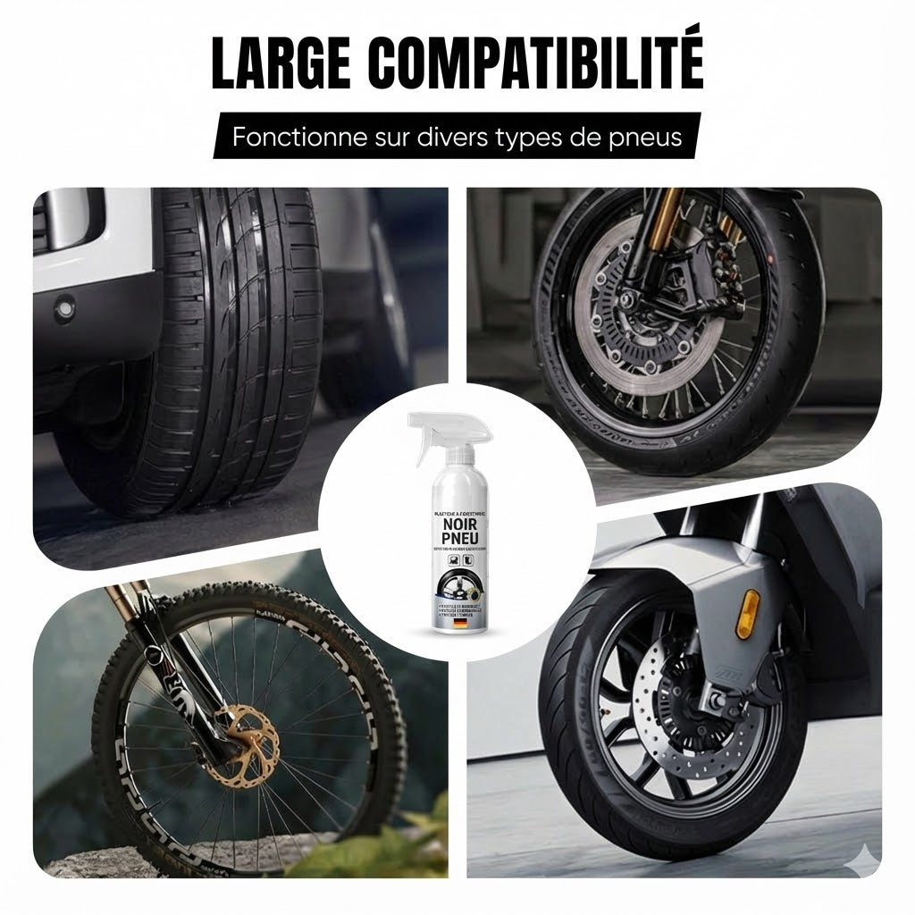 Spray rénovateur pour plastique et caoutchouc