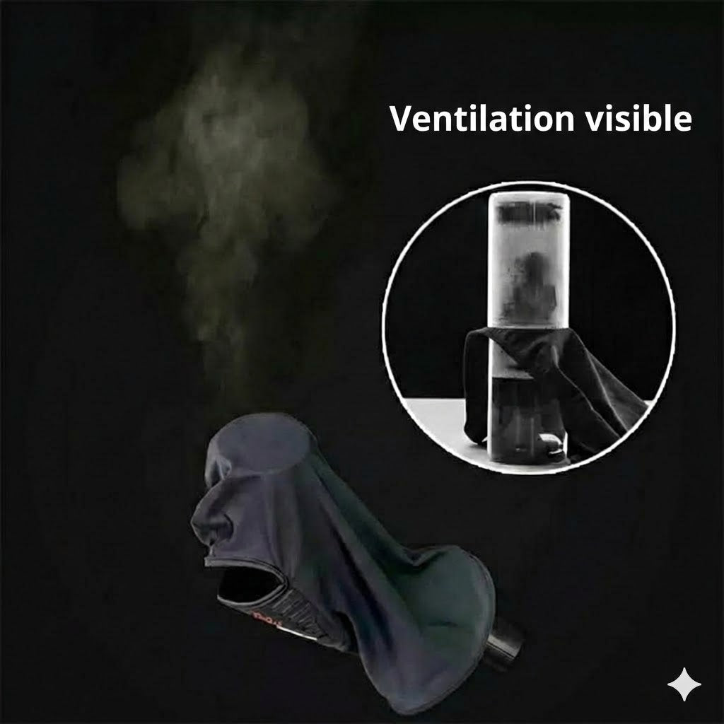 Masque facial intégral chaud et coupe-vent unisexe pour l'hiver