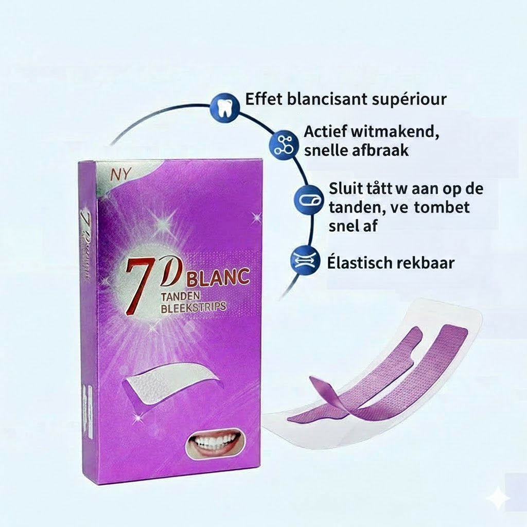 Bandes de blanchiment des dents