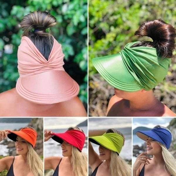 Visière de plage pour femme