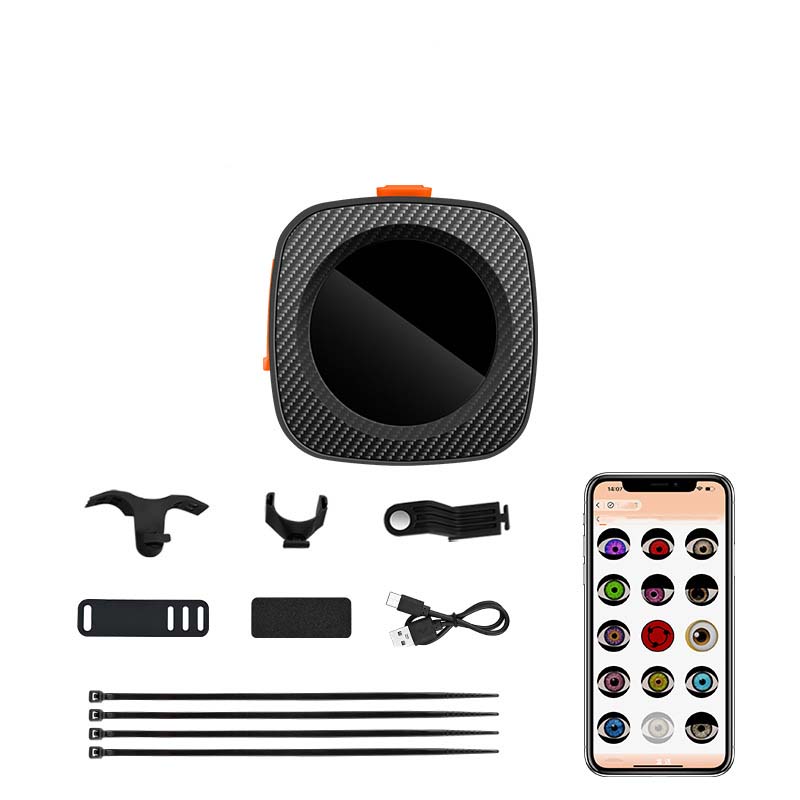 Feu arrière dynamique en forme d'œil du diable