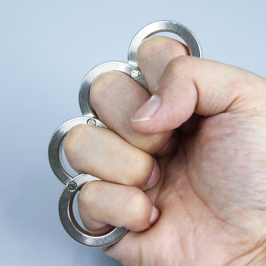 Anneau d'autodéfense pliable