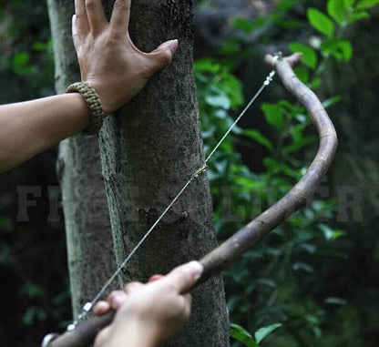 Scie à fil d'extérieur : outil de survie essentiel