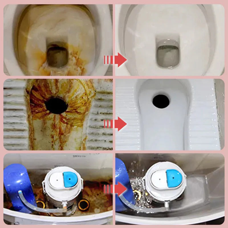 Nettoyant efficace pour abattant de WC