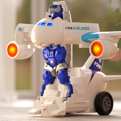 Avion robot électrique transformable 2 en 1