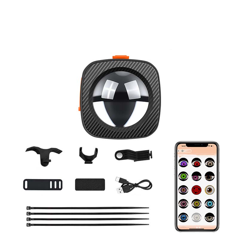 Feu arrière dynamique en forme d'œil du diable