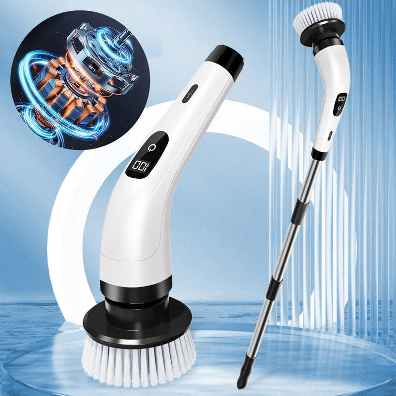 Brosse de nettoyage électrique 9-en-1