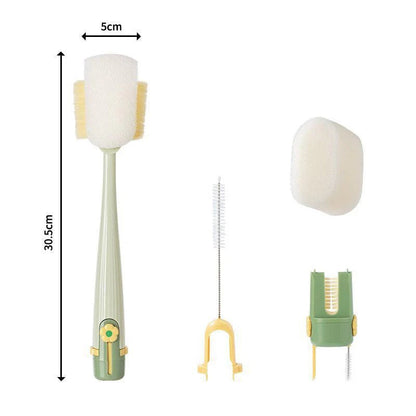 Kit de brosses de nettoyage 5 en 1 pour bouteilles d'eau