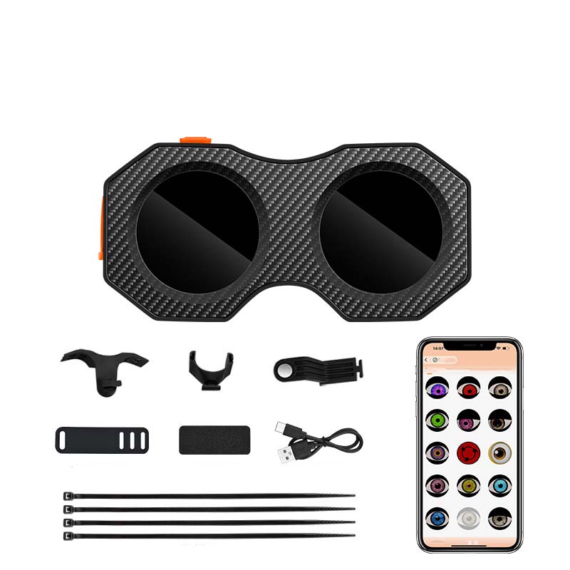 Feu arrière dynamique en forme d'œil du diable