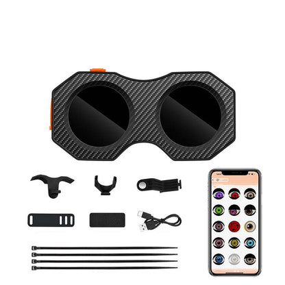 Feu arrière dynamique en forme d'œil du diable