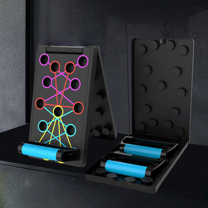 Planche d'haltérophilie pliable et multifonctionnelle