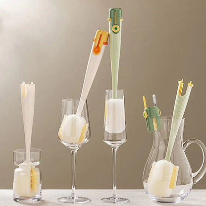 Kit de brosses de nettoyage 5 en 1 pour bouteilles d'eau