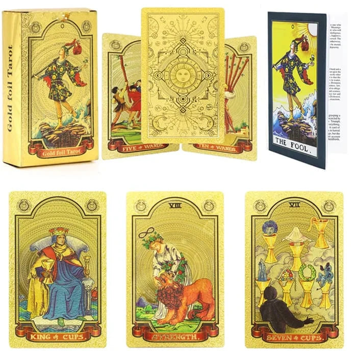 Édition de luxe Tarot Or