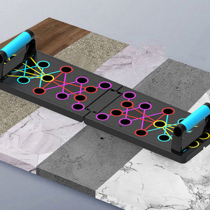Planche d'haltérophilie pliable et multifonctionnelle