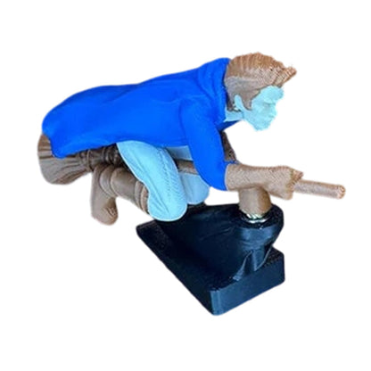 Décoration de tableau de bord balai magique