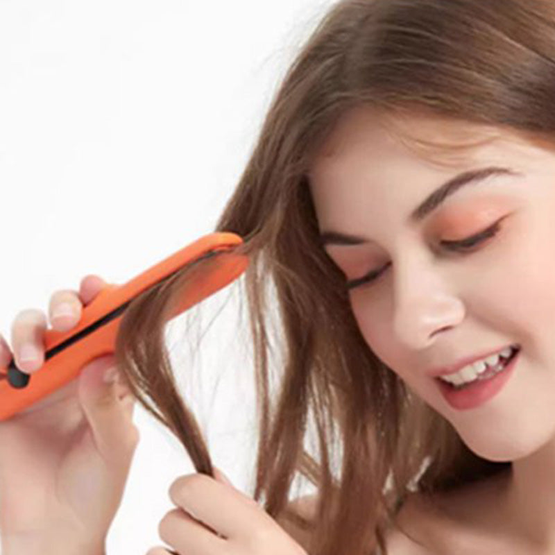 Fer à friser et à lisser 2 en 1 pour cheveux