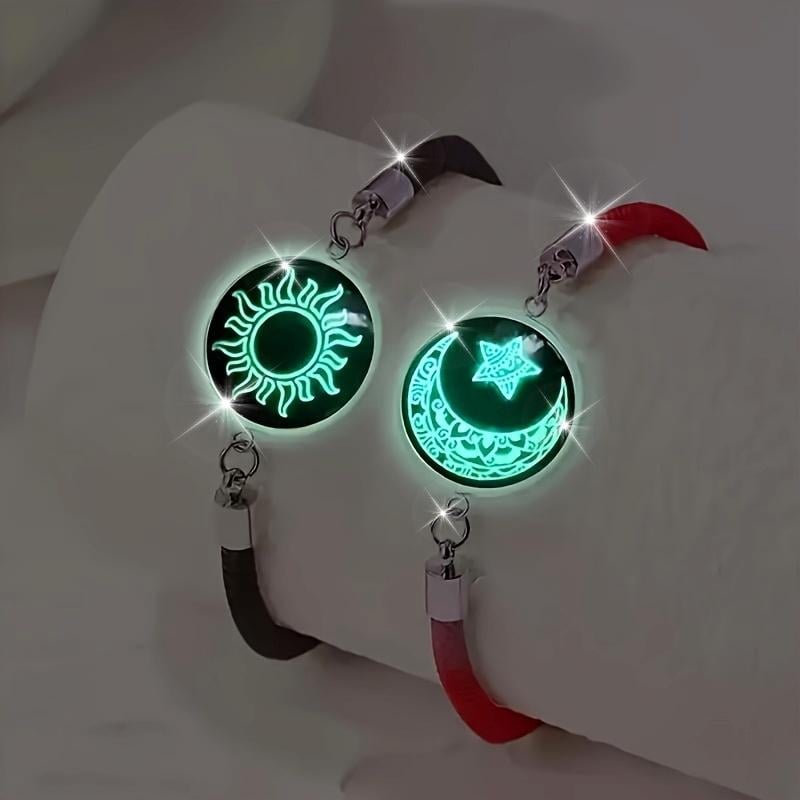Bracelet de couple Zon & Maan avec veilleuse
