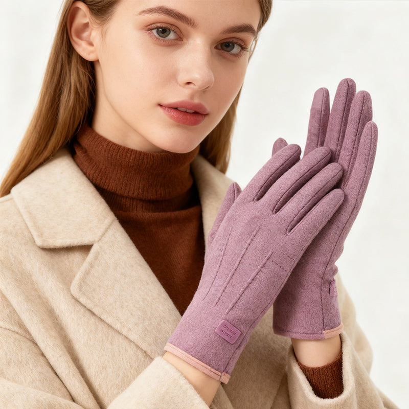 Gants coupe-vent, chauds et antidérapants compatibles avec écran tactile