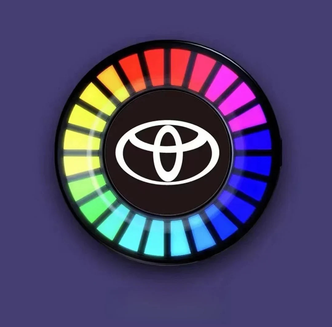 Lampe LED de voiture à rythme musical (avec diffuseur d'arômes)