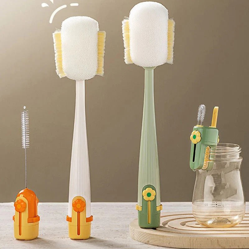 Kit de brosses de nettoyage 5 en 1 pour bouteilles d'eau