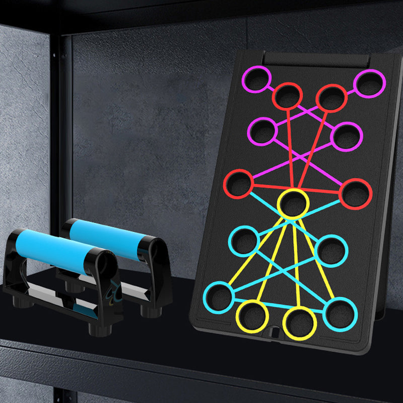 Planche d'haltérophilie pliable et multifonctionnelle