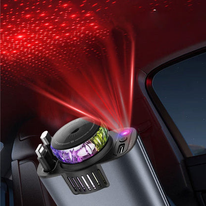 Chargeur 5-en-1 avec diffuseur d'arôme et ciel étoilé