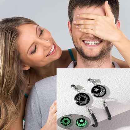 Bracelet de couple Zon & Maan avec veilleuse