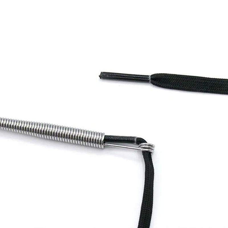 Enfile-cordon à ressort pliable multifonction