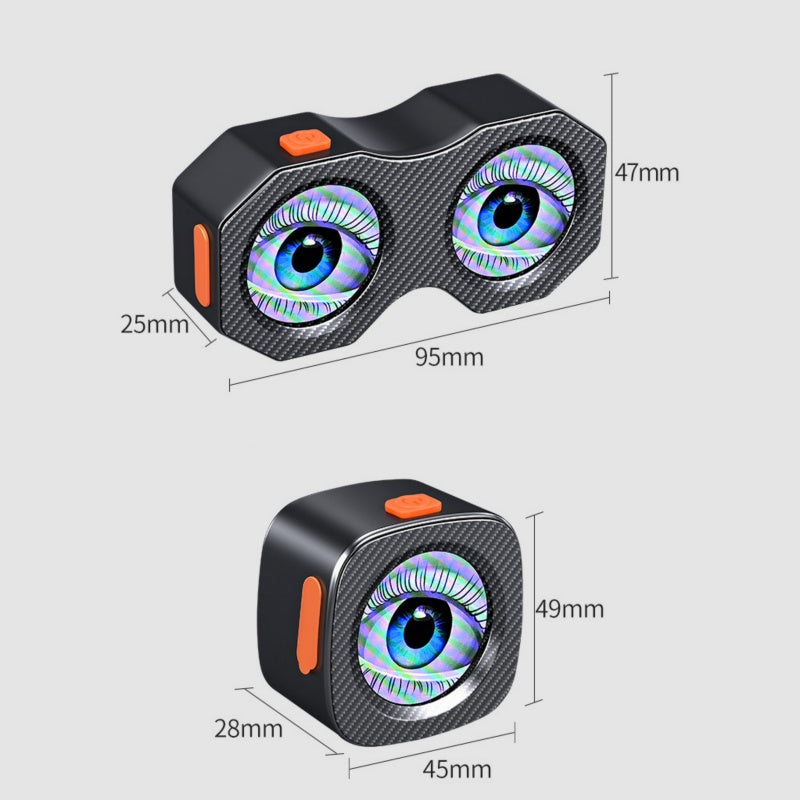 Feu arrière dynamique en forme d'œil du diable
