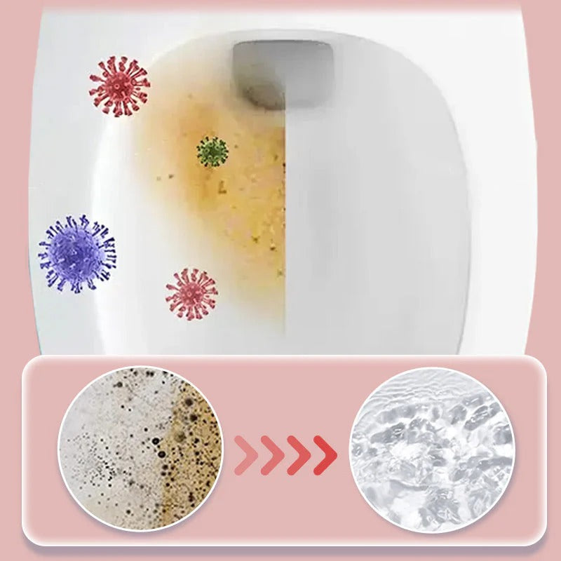 Nettoyant efficace pour abattant de WC