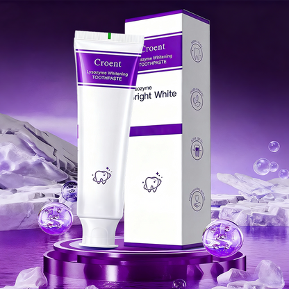 Dentifrice éclaircissant et anti-taches au lysozyme