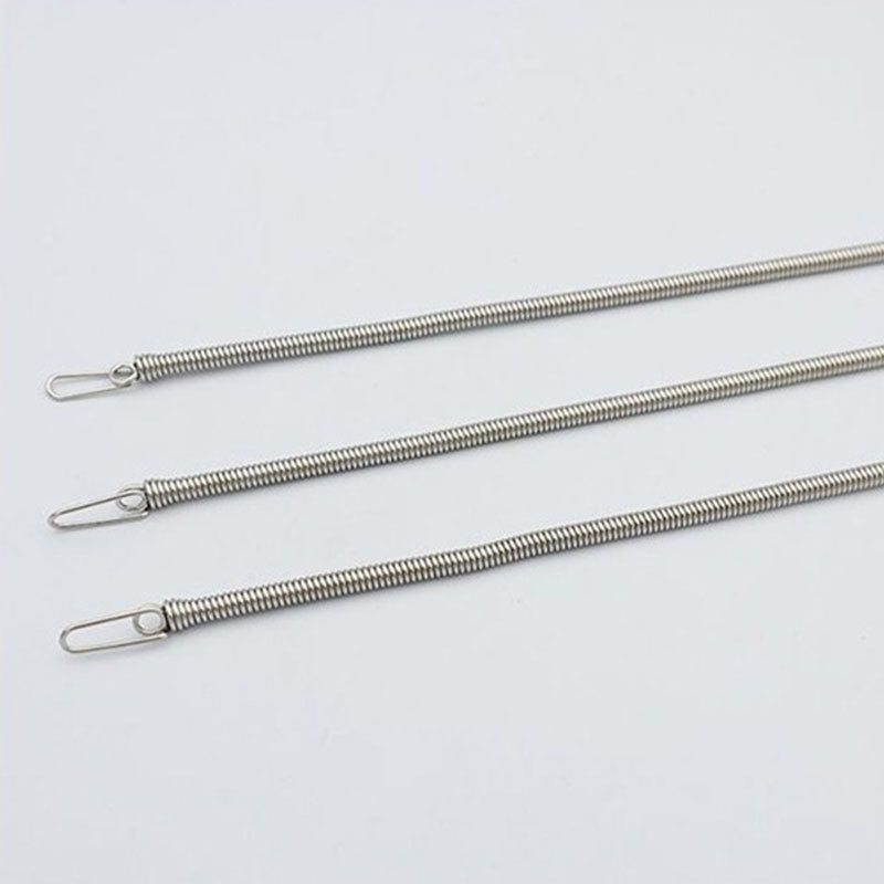 Enfile-cordon à ressort pliable multifonction