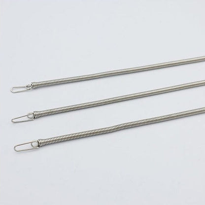 Enfile-cordon à ressort pliable multifonction