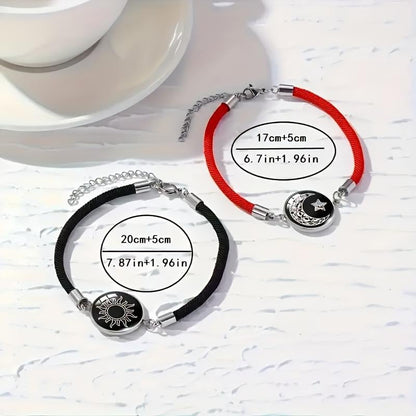 Bracelet de couple Zon & Maan avec veilleuse