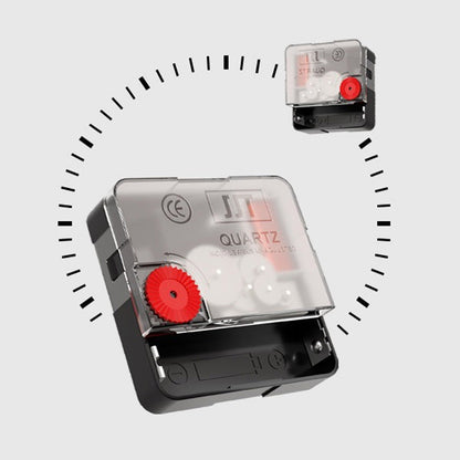 Horloge murale élégante en strass