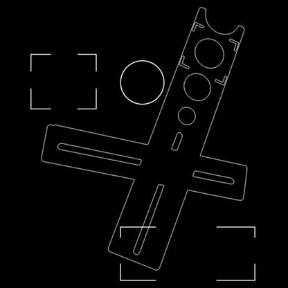 Outil de perçage entièrement réglable en angle