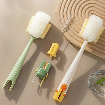 Kit de brosses de nettoyage 5 en 1 pour bouteilles d'eau