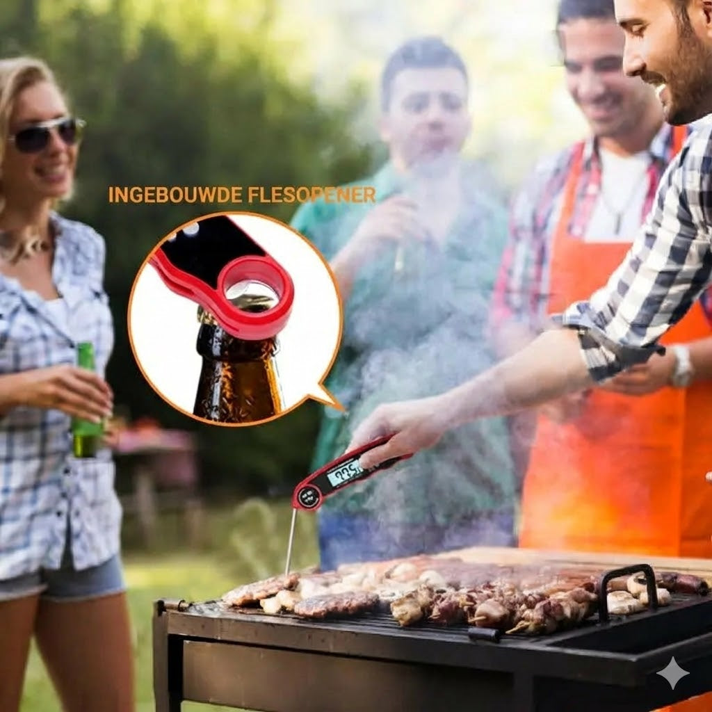 Thermomètre alimentaire numérique à lecture instantanée