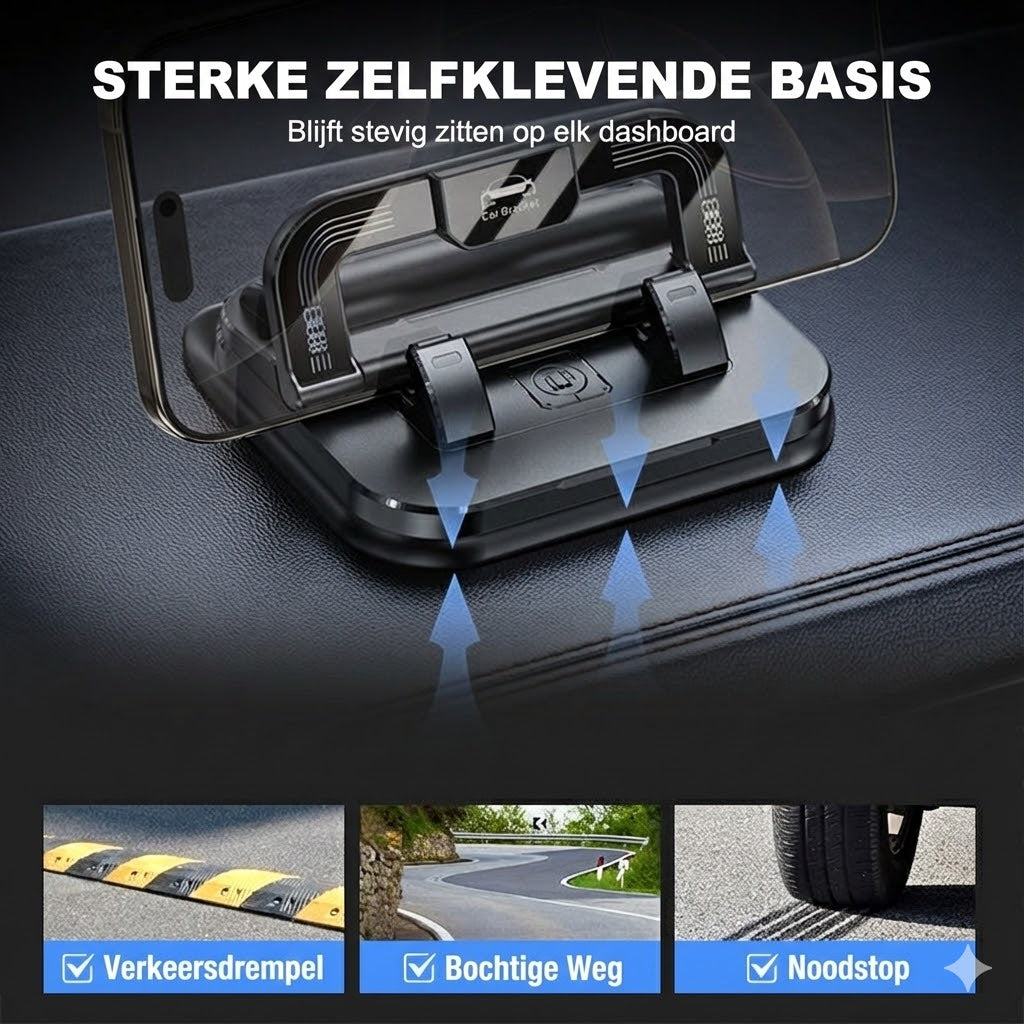 Support de téléphone pliable et rotatif à 360°