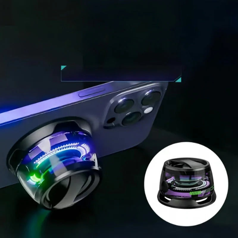 Ensemble d'enceintes Bluetooth compact et magnétique avec éclairage LED