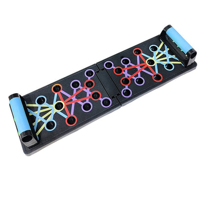 Planche d'haltérophilie pliable et multifonctionnelle