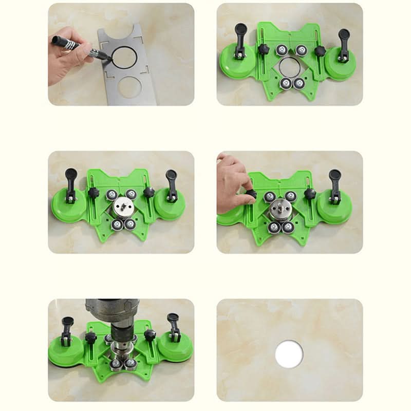 Outil de perçage entièrement réglable en angle