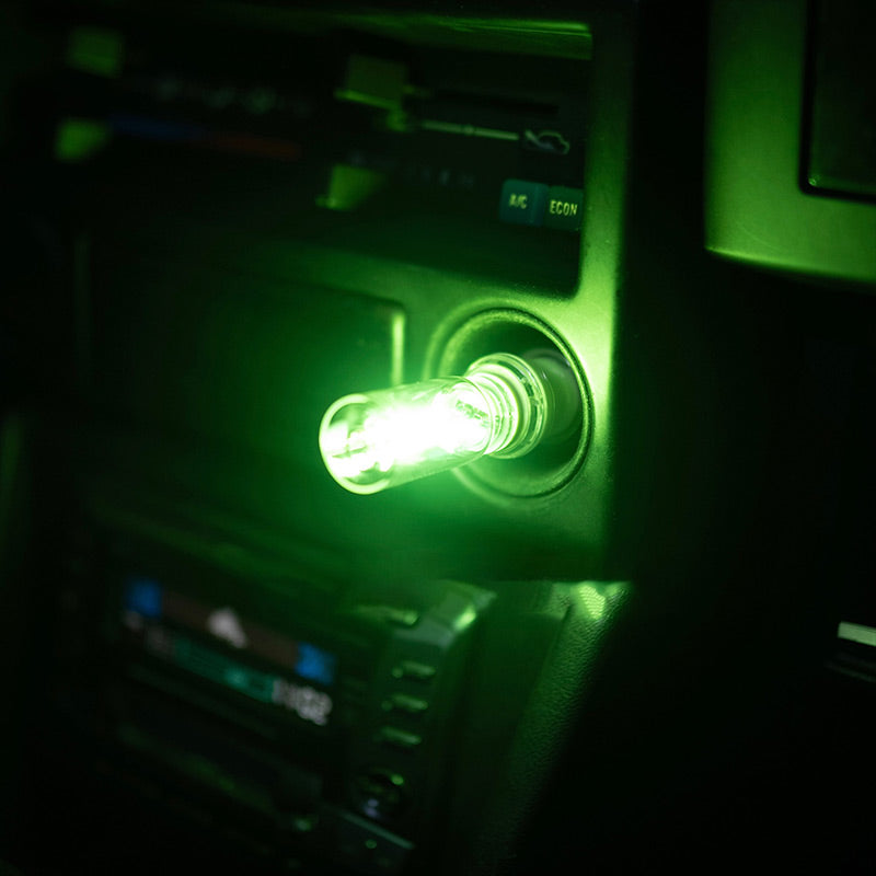 Veilleuse portable en verre à commande tactile et USB