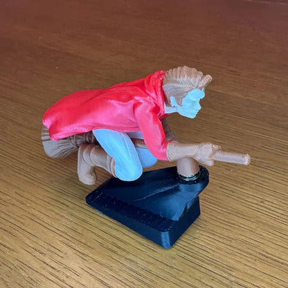 Décoration de tableau de bord balai magique