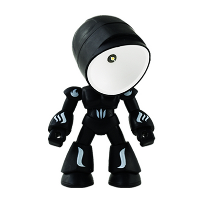 Lampe de table robot créative miniature