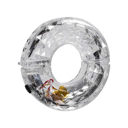 Éclairage LED des moyeux de roue pour rouler de nuit