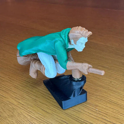 Décoration de tableau de bord balai magique