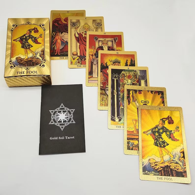 Édition de luxe Tarot Or
